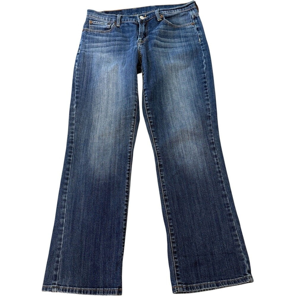Lucky Brand Womens Size 10/30 Easy Rider Straight Leg Denim Blue Jeans